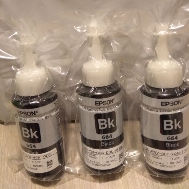 Epson Ink 664 BK หมึกแท้ค่ะ