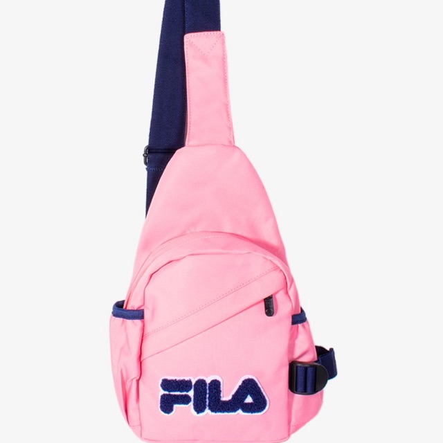 Fila กระเป๋าคาดอกเด็ก สีชมพู 💗 แท้ 100%