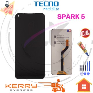 Luke หน้าจอ LCD Tecno Spark 5 (จอแสดงผลพร้อมทัชสกรีน)