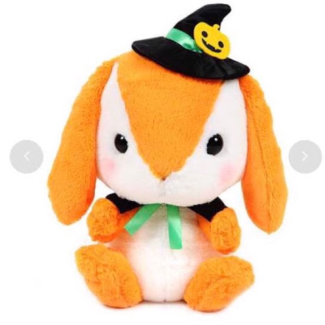 ตุ๊กตากระต่ายสีส้ม Amuse Pote Usa Loppy Halloween [แท้/ญี่ปุ่น] ขนาดใหญ่มากกก 50 cm