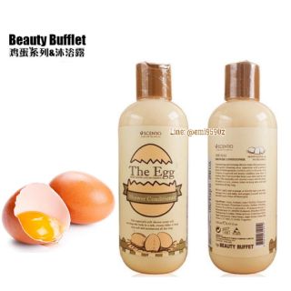 👌😮 อาบไข่ให้ผิวเด้ง BEAUTY BUFFET SCENTIO THE EGG SHOWER CONDITIONER 250 ML