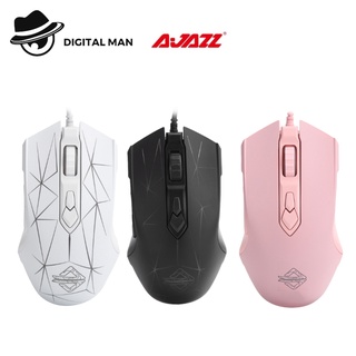 Ajazz AJ52 Gaming Mouse เมาส์แบบมีสาย RGB เมาส์เกมมิ่ง #Digital Man