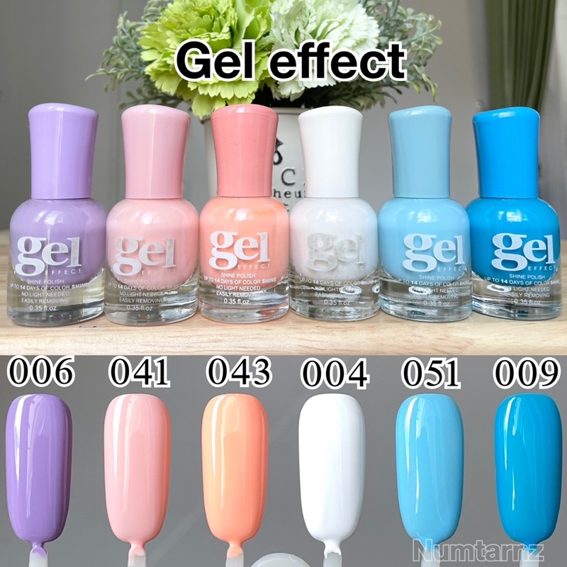 ยาทาเล็บ กึ่งเจล ไม่ต้องอบGel effect 🚀พร้อมส่ง 🚀ยาทาเล็บถูกที่สุด สีเจลไม่ต้องอบ ยาทาเล็บกึ่งเจลไม่ต้องอบ