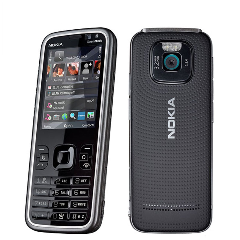 คีย์บอร์ดโทรศัพท์มือถือ Nokia 5630 XpressMusic Unlocked 2.2 นิ้ว GSM 2G/3G 3.0MP 128 RAM 860mah