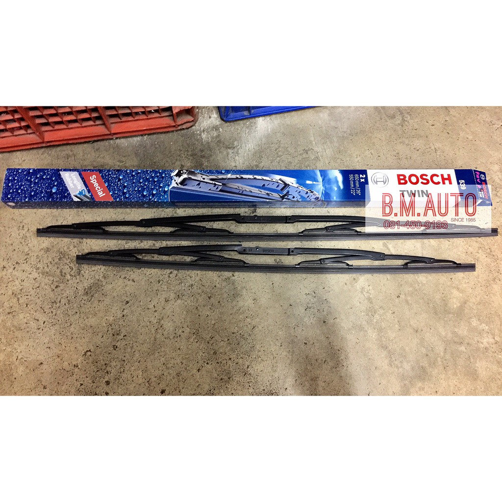 ใบปัดน้ำฝน ที่ปัดน้ำฝน รถ BMW E39 Bosch / HELLA แท้