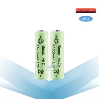 ถ่านชาร์จ Bmax AA700mAh 1.2V 1 แพ็ค 2 ก้อน