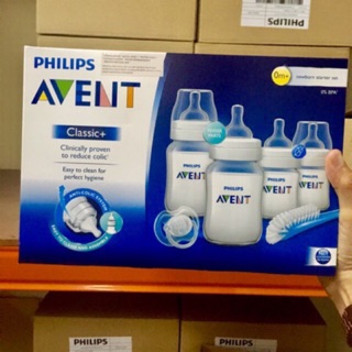 ส่งฟรี ‼️ Philips Avent Newborn Starter Set - Classic+