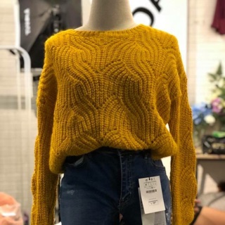 ♥️Sweater knit เสื้อหนาวสีสวยมากกก มีแดงกับเหลือง