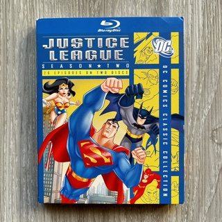 📀Blu-ray แผ่นบลูเรย์การ์ตูน Justice League: Season Two - DC Comics Classic Collection(แผ่นแท้ มือ 1 จาก US)