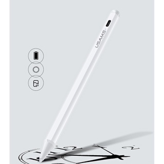 010 USAMS ปากกาวางมือบนจอได้ ปากกาวางมือแบบ Apple Pencil stylus ปากกาวางมือได้สำหรับ iPAD