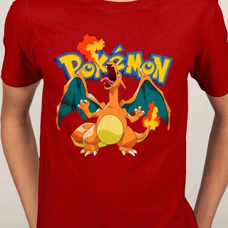 ✕♣Pokemon Shield CHARIZARD psyduck Jolteon Pikachu Pokeball เสื้อยืดเด็กผู้ใหญ่ขนาดแขนสั้นผ้าฝ้าย Ready Stock เสื้อยืดผู