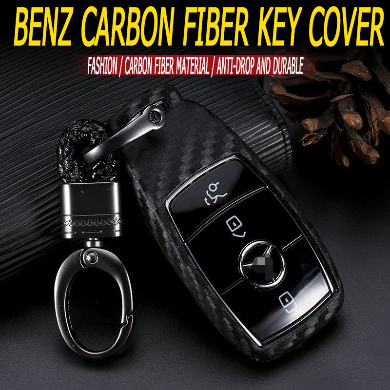เคสกุญแจรถยนต์ Mercedes-Benz C-Class E-Class CLA GLA BENZ ทุกรุ่น พร้อมพวงกุญแจพวงกุญแจพวงกุญแจพวงกุ