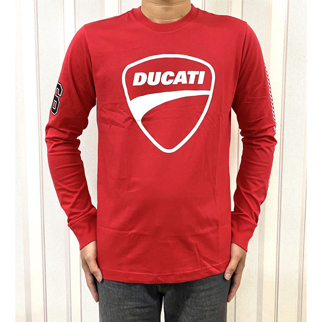 DUCATI Sweater เสื้อแขนยาวดูคาติ DCT52 020 สีแดง