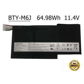 MSI แบตเตอรี่ BTY-M6J ของแท้ (สำหรับ MSI GS63 GS73 GS63VR GS73VR ) MSI battery Notebook แบตเตอรี่โน๊ตบุ๊ค เอ็มเอสไอ