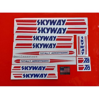 สติกเกอร์ ลาย Skyway สําหรับติดตกแต่งรถจักรยาน