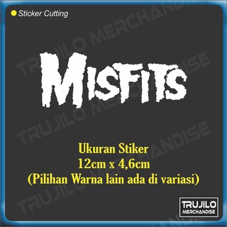 Misfits สติกเกอร์ตัดวงดนตรี ขนาด 12 ซม. X 4.6 ซม.