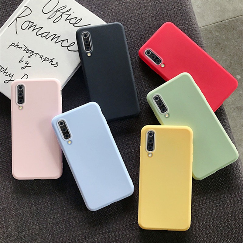 เคสโทรศัพท์มือถือซิลิโคนสําหรับ Samsung Galaxy A70 A50 A40 Case A30 A20 A20e A10 A10e