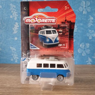 โมเดลรถเหล็ก Majorette VW T1 _ 243A-4 _ VINTAGE #Surfboard รถตู้ รถวินเทจ รถคลาสสิค