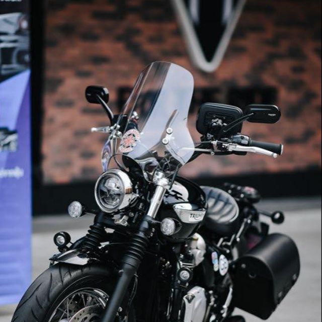 ชิวหน้ามอเตอร์ไซค์ ชิวบังลม ชิวติดมอไซค์ ชิวหน้า ชิวบังลมทรงสูง​ ชิวรถทัวร์ริ่ง ชิวทัวริ่งรถไฟกลม แบ