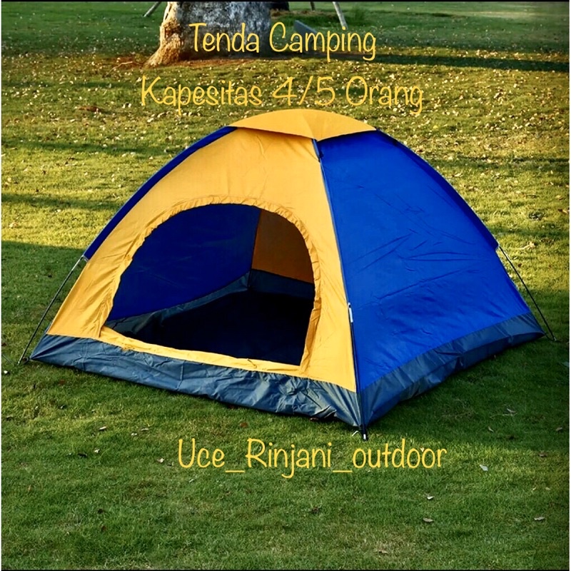 TENDA 4 PEOPLE CAPTAINS CAMPING Tent/4 คน Hood Layer เต็นท์เดี่ยว/เต็นท์เดินป่า/เต็นท์ปิคนิคปีนเขา
