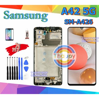 LCD Display​ หน้าจอ​ Samsung A42 5G SM-A426 จอ+ทัช A42 5G พร้อมเครื่องมือ กาว จอ A42 LCD A42 จอ A426 LCD A426 จอ SM-A426