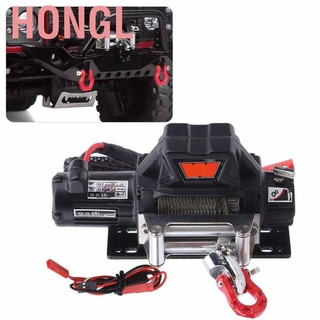 Hongl Rc โมเดลรถยนต์ Winch พร้อมรีโมทคอนโทรลสําหรับ Trx4 D90 D110 / Axial / Scx10 Crawler Car