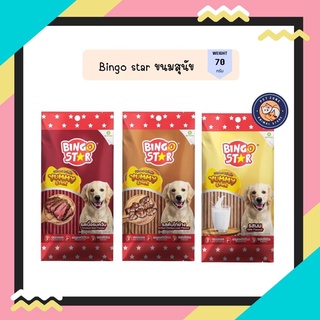 Bingo star Yummy Stick ขนมสุนัข ชนิดแท่ง ทุกรสชาติ ขนาด 70 กรัม