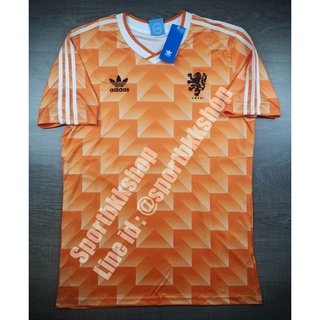 [Retro] - เสื้อฟุตบอล ย้อนยุค Holland Netherland Home ฮอลแลนด์ เนเธอร์แลนด์ เหย้า ชุดแชมป์ Euro ยูโร 1988