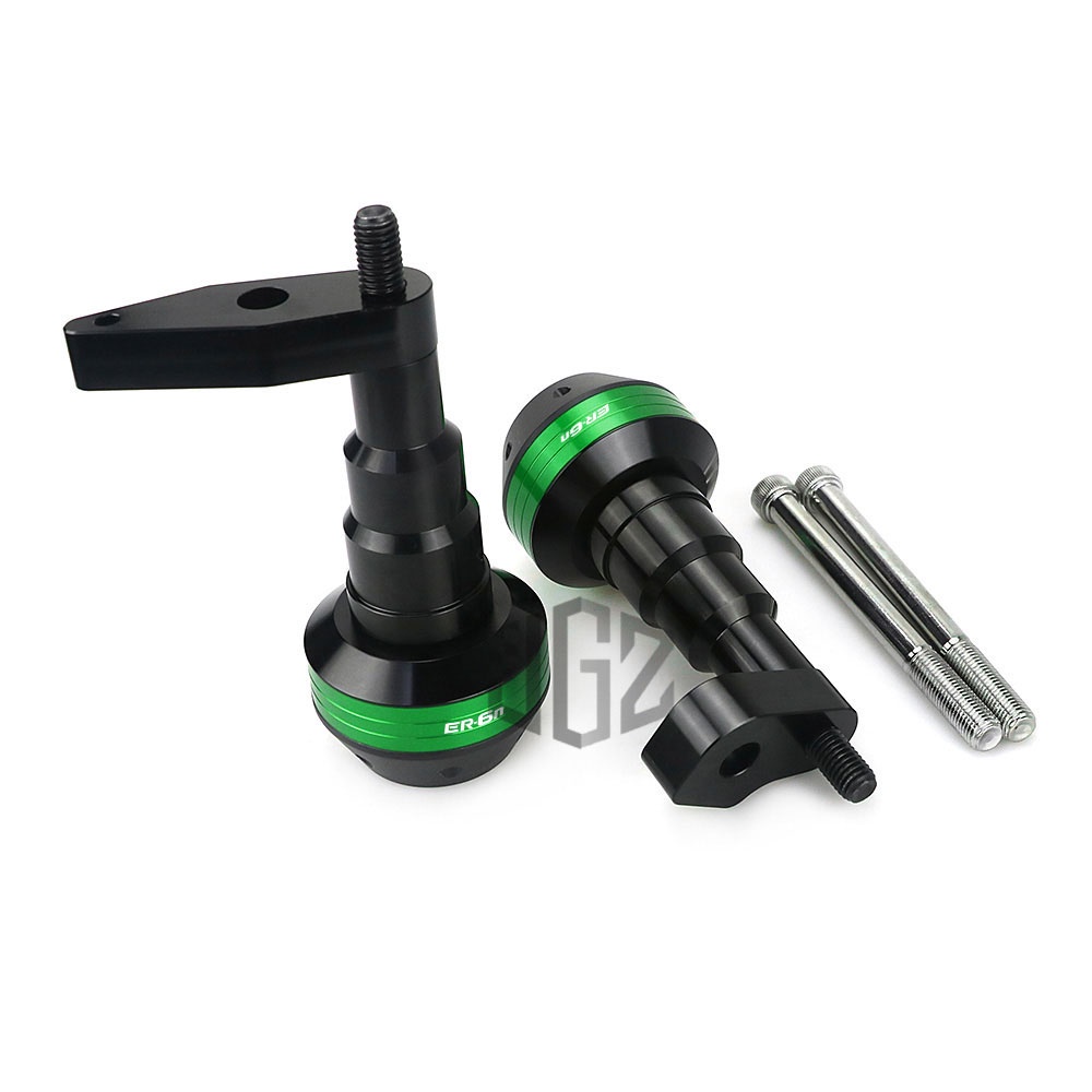 Pair Motorcycle CNC Frame Sliders Engine Falling Anti Crash Protector for KAWASAKI ER6N ER6F 2012 2013 2014 2015 2016