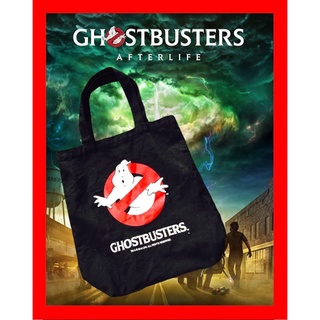 กระเป๋าผ้าGhostbusters งานสะสมหนังดัง งานหายาก(มือสอง สภาพดี)