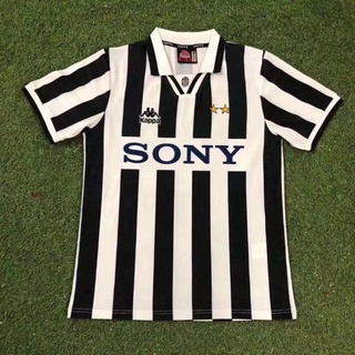 เสื้อกีฬาแขนสั้น ลายทีมชาติฟุตบอล Juventus 96-97 คุณภาพสูง ไซซ์ S-XXL