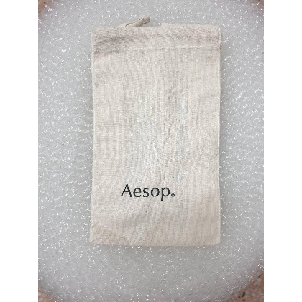 พร้อมส่ง ถุงผ้าสำหรับใส่ของจุกจิกAesop ลดโลกร้อน