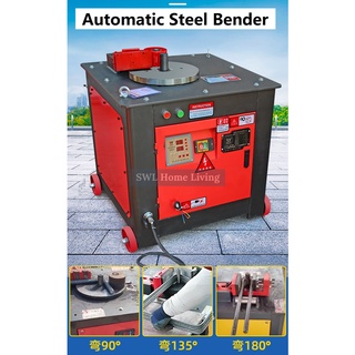 Industrial Steel Bender Mesin Bengkok Besi Automatic Heavy Duty Bar Bender Rebar Construction Automatic Bending Machine
