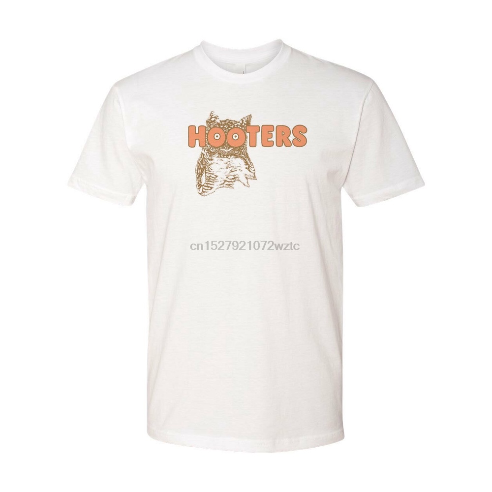 Hooters Owl Custom Mens Tee S3Xl Newwhite Tshirt