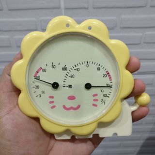 Hygrometer Thermometer Pigeon สิงโต มือ 2 ญี่ปุ่น