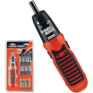 สว่าน ไขควงBLACK&amp;DECKER A7073 3.6V BLACK&amp;DECKER A7073 3.6V DRIVER DRILL