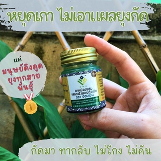 ยาหม่องผสมเสลดพังพอน ตรา ฮอมเมิน (Compound Clinacanthus Nutans Balm Hommern Brand) 🌿 บาล์มแก้แมลงกัด ต่อย