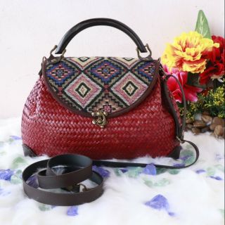 👛👜 กระเป๋ากระจูด กระเป๋าแฟชั่น กระเป๋า Handmade