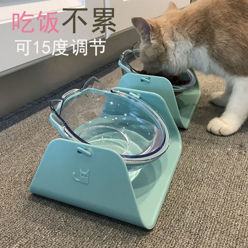 15 DEGREE TILTED BOWLS Pet Water Feeder Bows 宠物