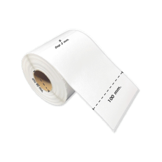 ถูกสุดๆ กระดาษสติ๊กเกอร์ความร้อน ใบปะหน้า 100*150 กระดาษความร้อน ม้วน พับ กระดาษปริ้นบาร์โค้ด ไม่ใช้หมึก