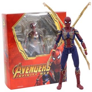 โมเดลฟิกเกอร์ Spider Man SHF SpiderMan Homecoming Season ของเล่นสําหรับเด็ก