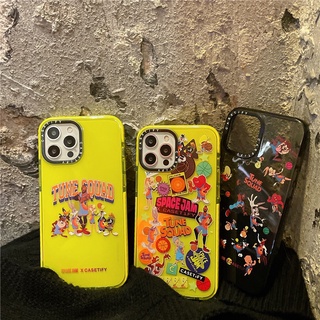 CASETiFY เคสโทรศัพท์ซิลิโคน Tpu แบบใสลายการ์ตูนน่ารักสําหรับ Iphone 13 Pro Max 12 11 Pro Max Xr X Xs Max 7/8 Plus Se2020