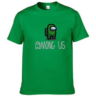 among usใหม่ เสื้อยืด ผ้าฝ้าย 100% พิมพ์ลาย Among Us Game Little Green Man สไตล์ฮาราจูกุ สําหรับผู้ชาย 2021