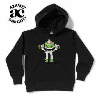 เสื้อกันหนาว มีฮู้ด ลาย TOY STORY x BUZZ LIGHTYEAR Is Cool ตลกดี สําหรับเด็ก