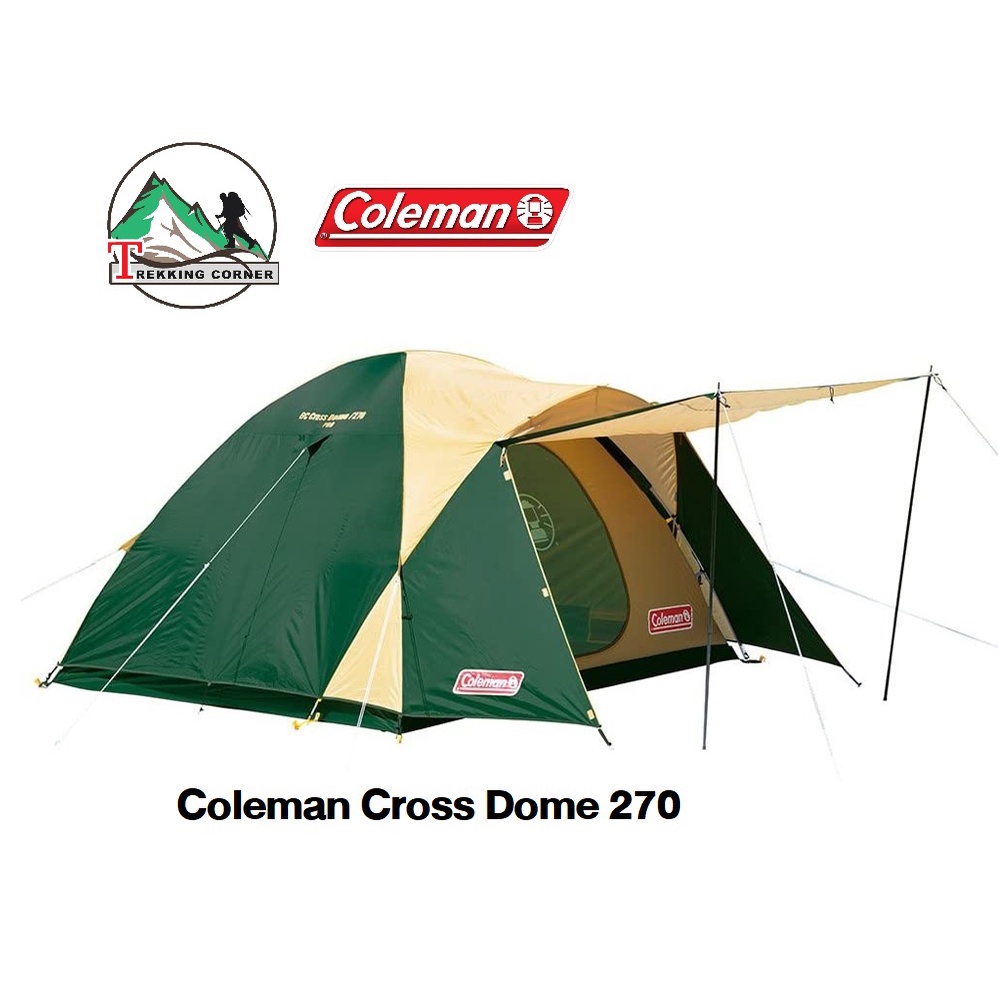 เต็นท์ Coleman Cross Dome 270 (ลอตฐานผลิตกัมพูชา)