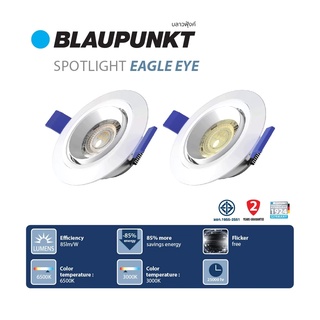 BLAUPUNKT โคมไฟสปอร์ตไลท์ 7W LED Sport light EAGLE EYE มาตรฐานเยอรมัน รับประกัน 2 ปี