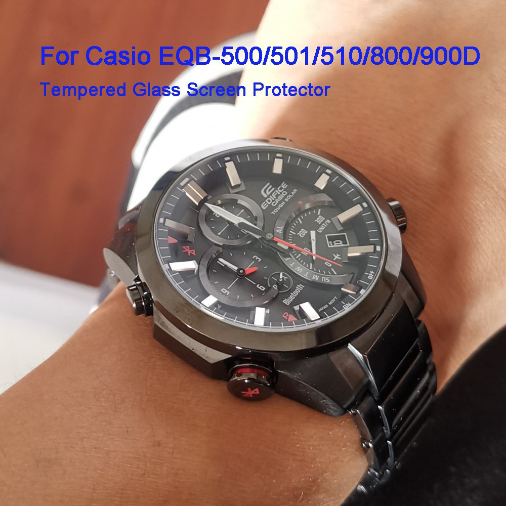 CASIO ฟิล์มกันรอยหน้าจอสําหรับ Casio Eqb - 500 / 501 / 510 / 800 / 900 D Watch