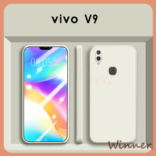 เคส Vivo V9 V15Pro V15 V17 V19 Vivo Mfyt โทรศัพท์มือถือซิลิโคนนิ่มสีพื้นสําหรับ