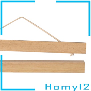 [Homyl2] ภาพโปสเตอร์กรอบไม้แม่เหล็กแขวนผนังตกแต่ง Diy 21 ซม.