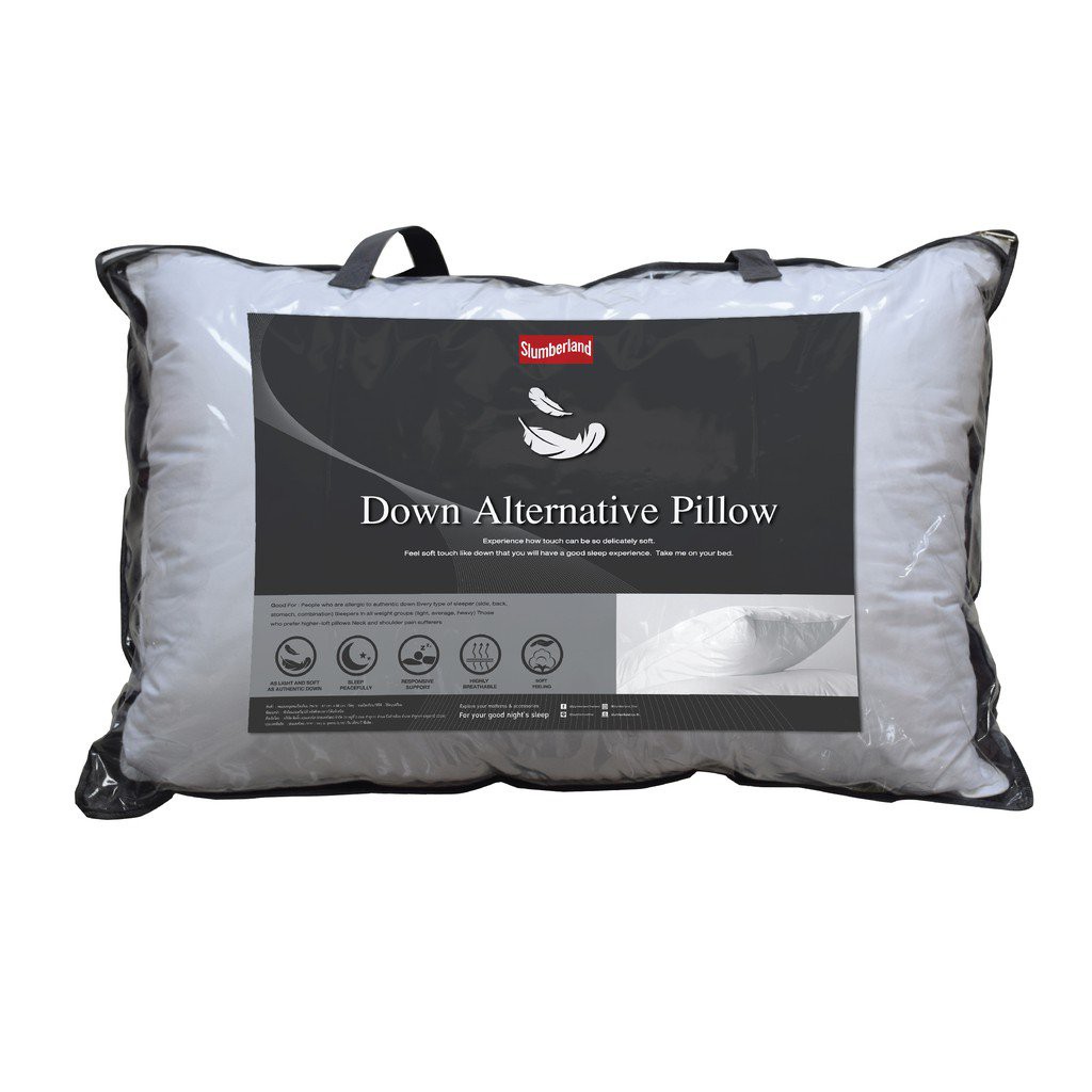 Slumberland Down Alternative Pillow หมอนขนเป็ดไมโครเจล (106PDD) c8AB